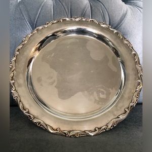 International Silver Company finest quality handcrafted Silver plated Tray